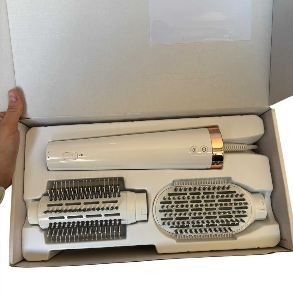 T3 AireBrush Interchangeable Hot Air Blow Dry Brush Duo - Picture 9 of 12